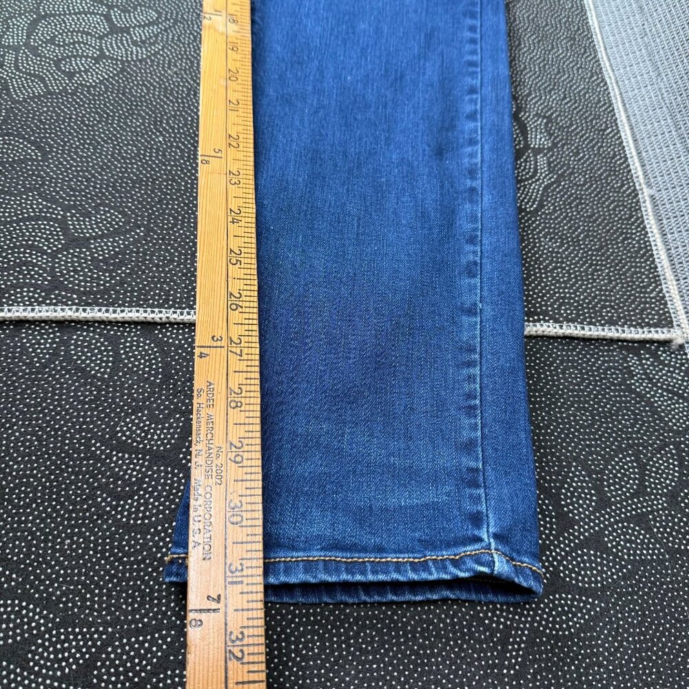 Arizona Jeans Advance Flex 360 Slim Mens Size 31x32 Blue Distressed Jeans - Picture 7 of 11